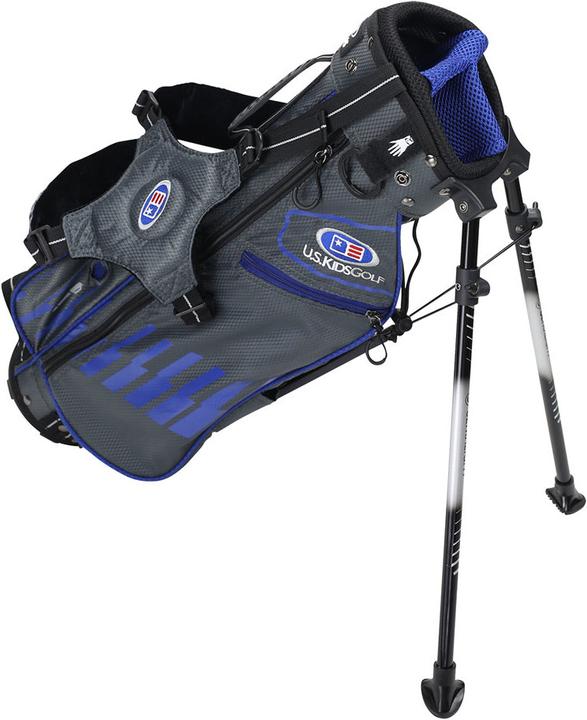 U.S. Kids Golf Stand Bag 45" 115-122cm blue