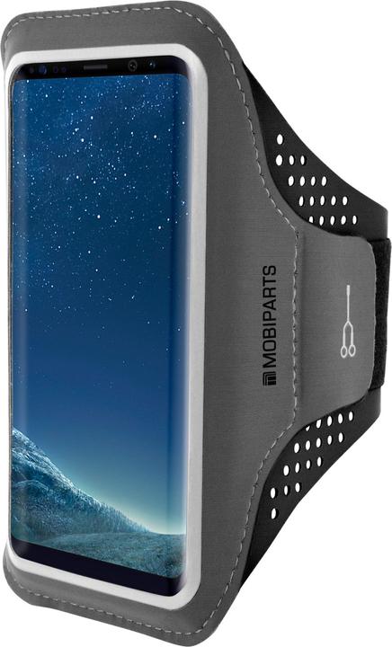 Actual product image Mobiparts Comfort Fit Sport Armband Samsung Galaxy S8 Black