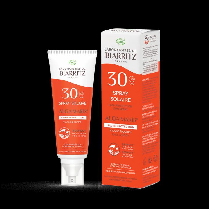 Actual product image Laboratoires de Biarritz Alga Maris (Sun spray, SPF 30, 100 ml, 129 g)