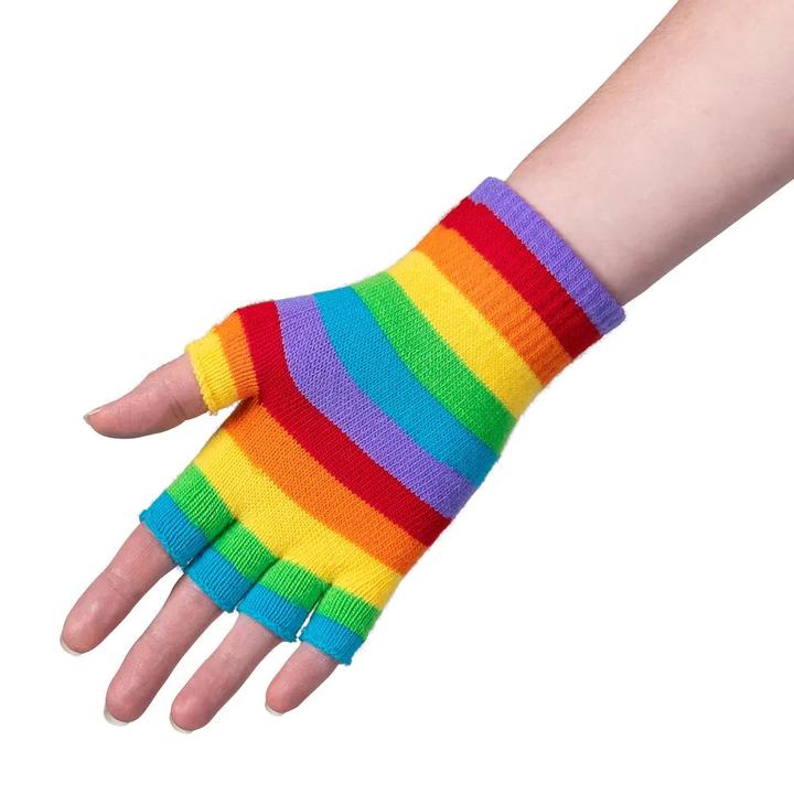 Produktbild Boland Fingerlose Handschuhe Regenbogen