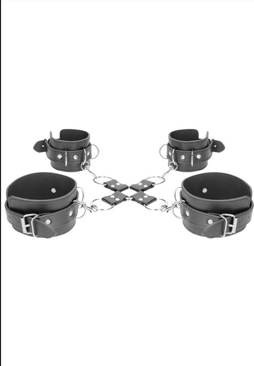 Actual product image Ouch! Hogtie With Hand and Ankle Cuffs
