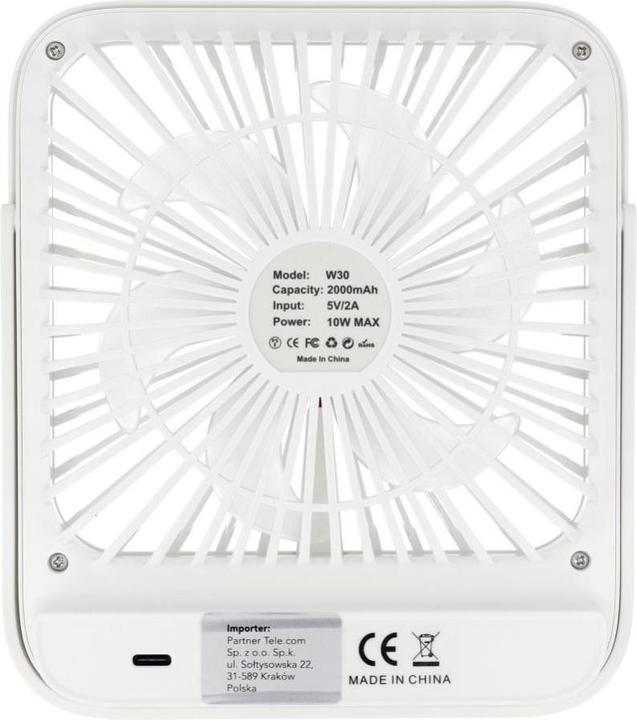Produktbild OEM Other small household appliances Desk fan with adjustable stand W30 white