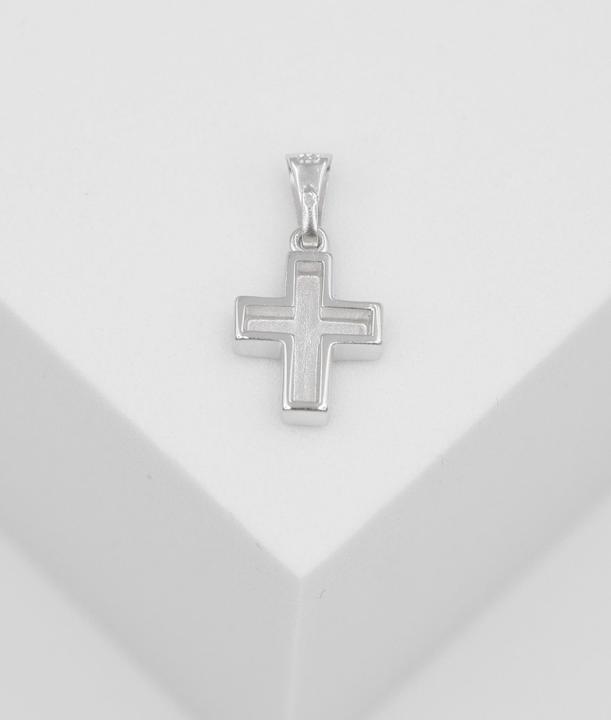 Image du produit Muau Croix (Or blanc)