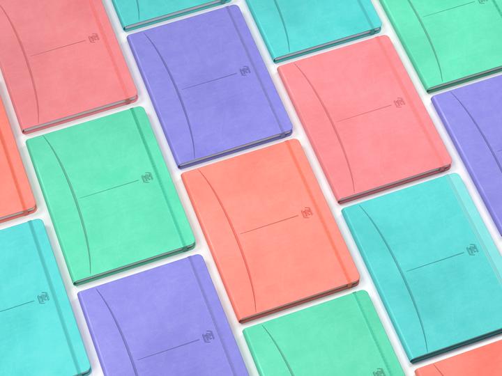 Image du produit Oxford Carnet de notes "Signature", A5 (A5, Quadrillé, Couverture rigide)