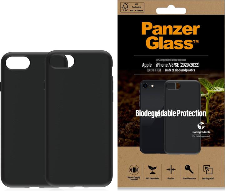 Produktbild PanzerGlass ™ Biodegradable Case Apple iPhone 6 | 6s | SE (2020/2022) | 7 | 8 (Apple iPhone SE (3rd Gen), Apple iPhone SE (2nd Gen), Apple iPhone 8, Apple iPhone 7)