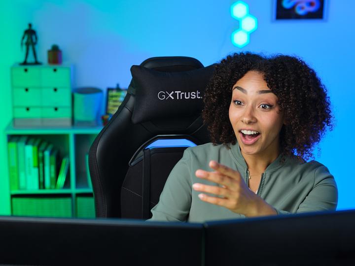 Actual product image Trust GXT714 RUYA Gaming Chair Black