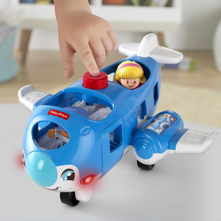 Image du produit Fisher-Price Jouet avion Little People - version multilingue