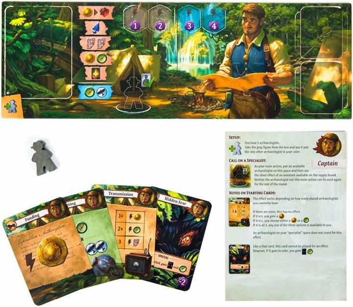 Actual product image Czech games edition CZ116 - Expedition Leaders - Board Game, for 1-4 Players, from 12 years (DE Expansion) (German)
