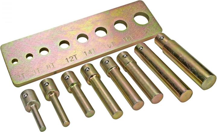 Produktbild Dema Industrie Druckstücksatz für Werkstattpresse 9tl