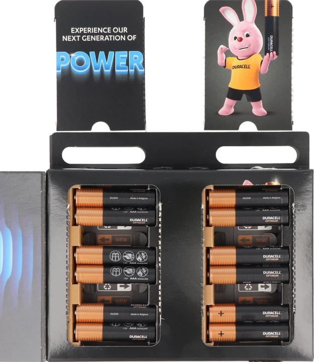 Actual product image Duracell Optimum (12 pcs., AAA)