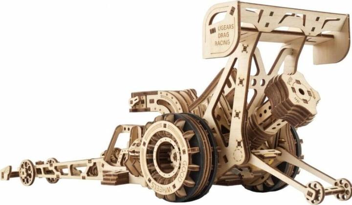 Immagine prodotto Ugears 70174 - Kit di modellini meccanici Dragster, 321 pezzi, puzzle 3D