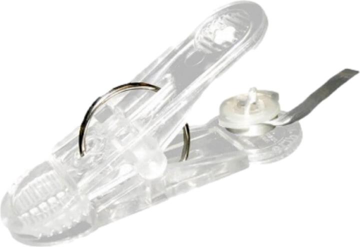 Actual product image Magni 2436902 - Balloon weight clip, 30 g, balloon clip with string, foil balloon (1 x)