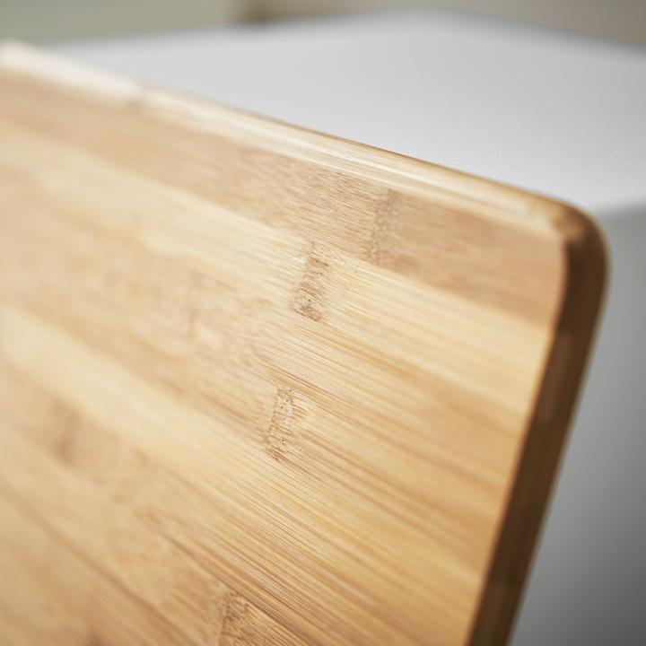 Actual product image Yamazaki Bread bin with removable lid TOWER