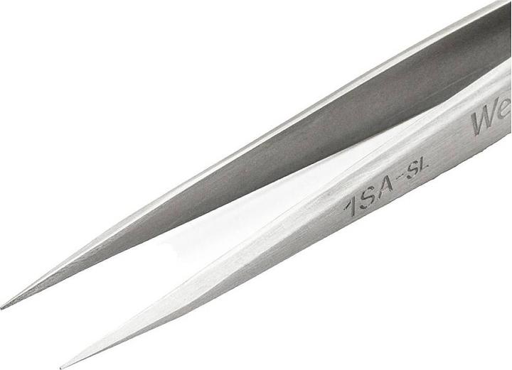 Image du produit Weller Erem Pincette Erem en acier inoxydable Résistante aux acides, pointe droite, pointue, 120 mm