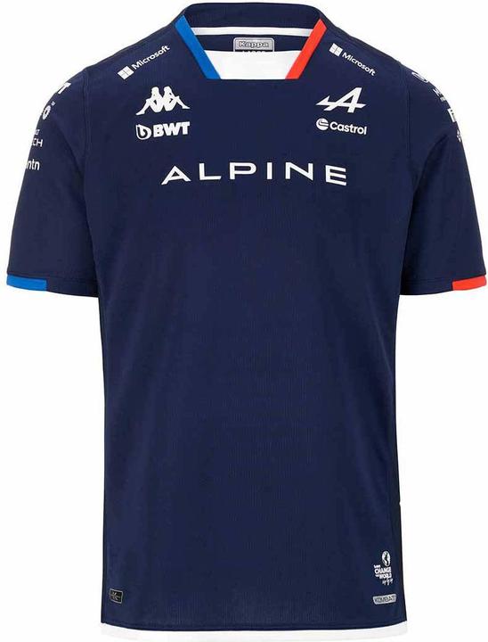 Image du produit Kappa Maillot Alpine F1 Gasly 2024 (M)
