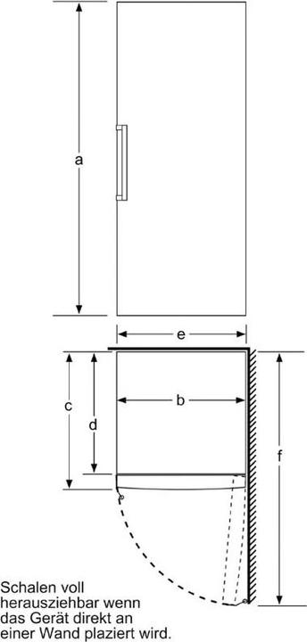 Actual product image Bosch Hausgeräte GSN54AWDPH (Stand-alone, 328 l)