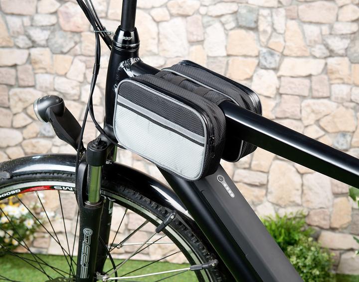 Produktbild Xcase Wetterfeste Fahrrad-Rahmen-Tasche aus Nylon (Rahmentasche)