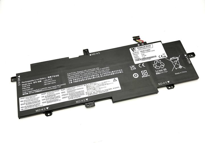 Produktbild Vistaport Akku für Lenovo ThinkPad T14s Gen 2, Akkutyp (3711 mAh)