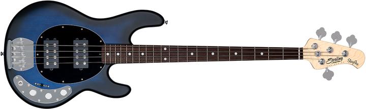 Image du produit Guitare basse, S.U.B., StingRay RAY4HH, Candy Apple Red (Basse électrique, Tilleul, érable)