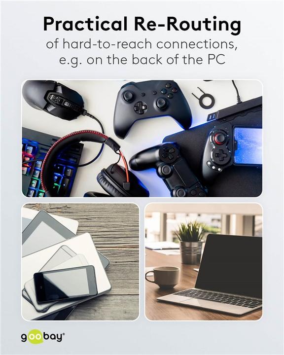 Image du produit Goobay USB A - USB A (1.50 m, USB 3.0)