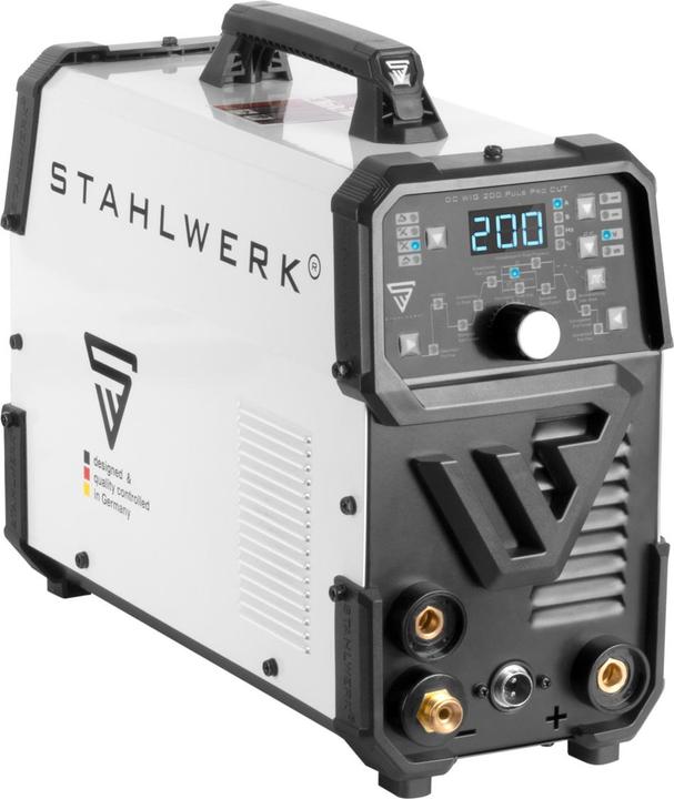 Produktbild Stahlwerk Kombi-Schweissgerät DC WIG 200 Puls Pro CUT 4-in-1