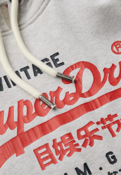 Immagine prodotto Superdry Sweatshirt Casual Bequem sitzend Duo Vintage Logo Hoodie (L)