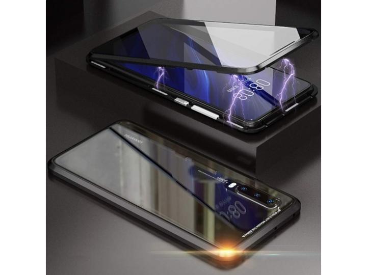 Actual product image G-Case Samsung Galaxy A70 Aluminium Magnetic Glass Case Cover (Samsung Galaxy A70)