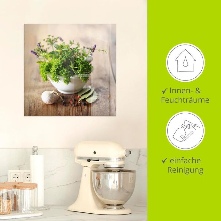 Produktbild Artland Verschiedene Kräuter - Küche T5QG (50x50 cm)