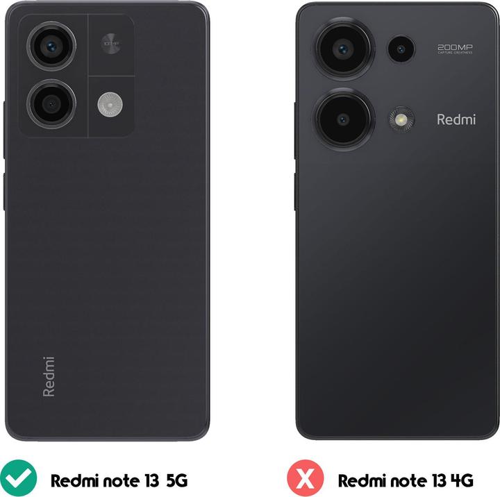 Actual product image Avizar Kameo protective cover series (Xiaomi Redmi Note 13)