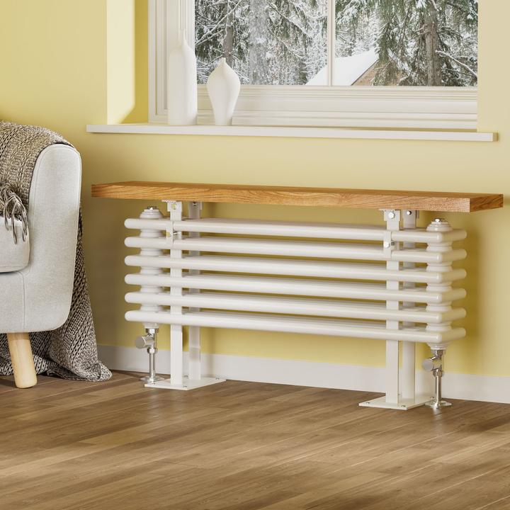 Produktbild Emke Heizkörper, Horizontal mit praktischer Heizabdeckung Weiss 100x48cm 674W (674 W)