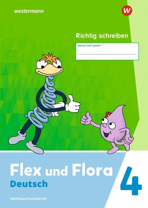 Image du produit Flex und Flora 4. Heft Richtig schreiben. Verbrauchsmaterial (Allemand, Nadineua, Heike/Föhl, Angelika/Pistor, Baligand, 2022)