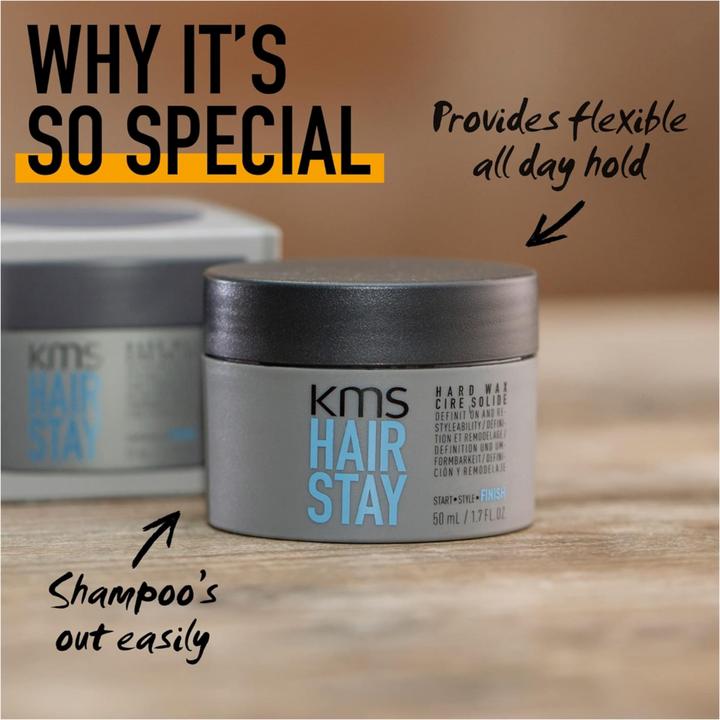 Image du produit KMS California Hairstay - Cire dure (Cire capillaire, 50 ml)
