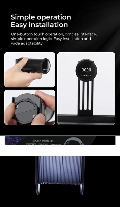 Actual product image Creality Filament Scale Spool Rack (Accessories)