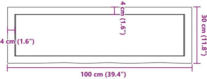 Produktbild VidaXL Emerald (100 x 30 x 6 cm)