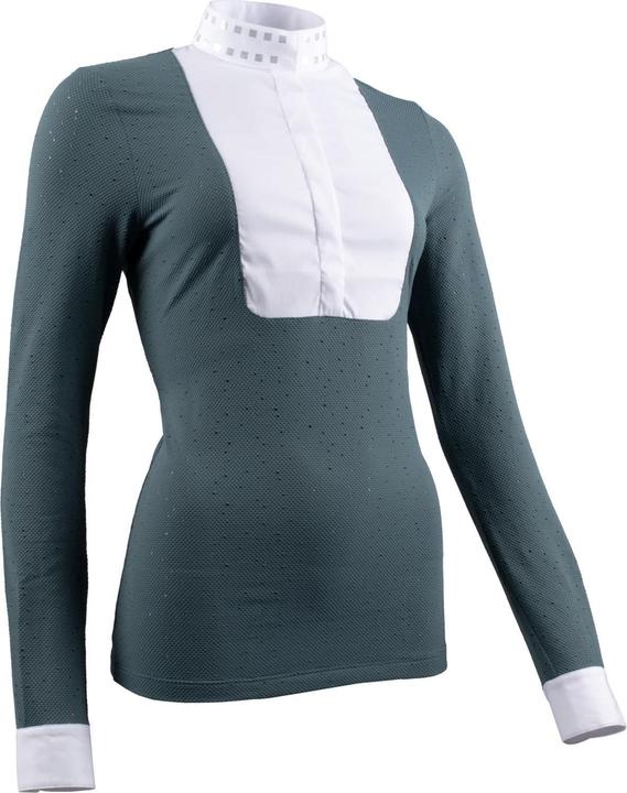 Actual product image Cavalleria Toscana 's riding competition poo shirt cavaeria toscana sequins (L)