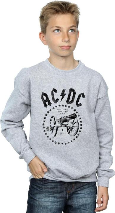 Immagine prodotto AC/DC We Salute You Cannon Felpa Ragazzi (140, 146)