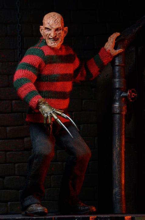 Actual product image Neca Nightmare on Elm Street 3 Clothed action figure Freddy Krueger 20 cm