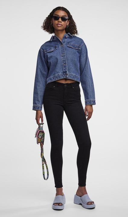 Image du produit Pieces Jeans noirs à coupe étroite (XL)