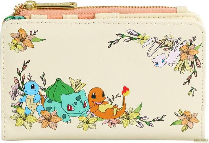 Actual product image Loungefly Pokemon by Wallet Mew & Kanto Starters