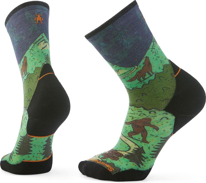 Smartwool Trail Run Targeted Cushion Neature Crew Socks