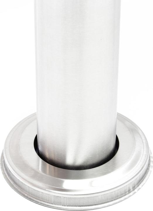 Actual product image Wiltec 8 letterbox system stainless steel 2x4 compartments free-standing letterbox Letterbox