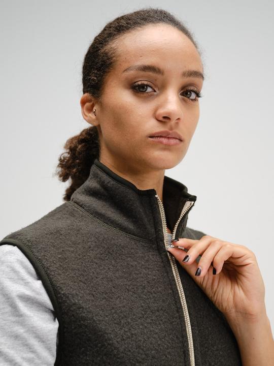 Actual product image Mover Plastic Free Sportswear Merino Fleece Vest (L)