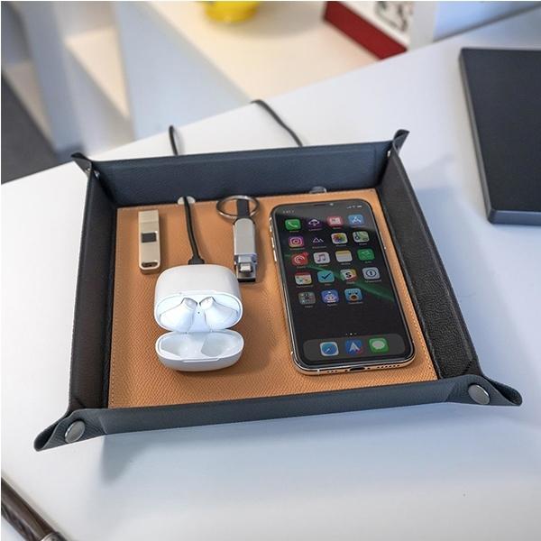 Actual product image 4smarts Wireless Charger 15W Grey / Cream (15 W)