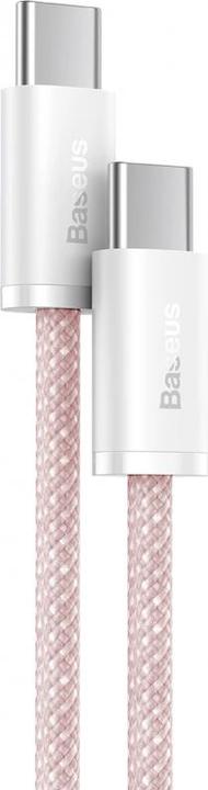 Produktbild Baseus USB-C to USB-C Dynamic 3 Series, 100W, 5A, 1m, Pink (1 m, USB 3.2 Gen 2, 100 W)