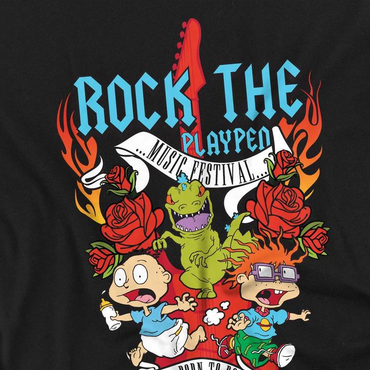 Immagine prodotto Rugrats Rock The Playpen Music Festival Maglietta Uomo (4XL)