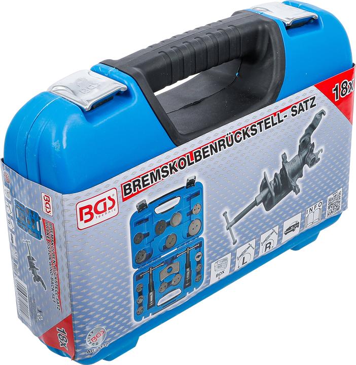 Actual product image BGS Brake Piston Reset Set 18 pcs. (Rear brake, Brake kit, 18)