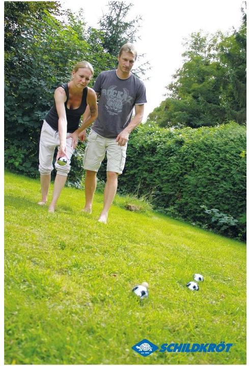 Immagine prodotto Schildkröt Set di bocce / Boccia / Pentanque in acciaio (6 x, 72.50 mm)