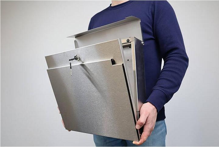 Produktbild SafePost 810 Design Briefkasten Edelstahl