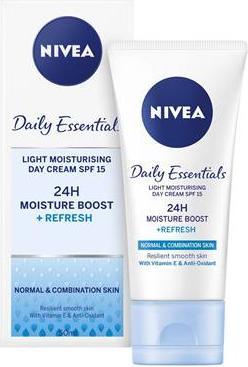 NIVEA visage Feuchtigkeit tagespflege, 50ml Tube (Körpercreme, 50 ml)
