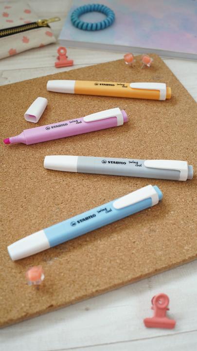 Actual product image STABILO swing cool Pastel highlighter (Pastel, 4 mm, 4 x)